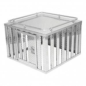 Explosion-proof Durable Aluminum Alloy Dog Cage