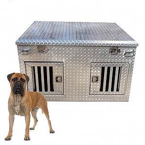 UTE/UTV Top Storage Hunting Aluminum Dog Box