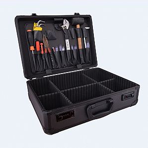 Aluminum Toolcase With Combination Lock And Foam Inside