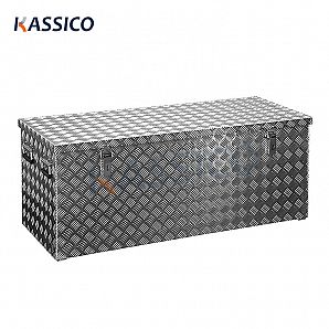 321L Aluminum Truck Bed Tool Box with Side Handle,Lock and Keys
