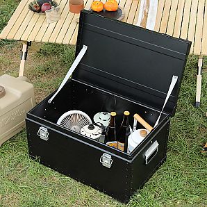 Large Outdoor Camping Alu Box Aluminum Storage Case